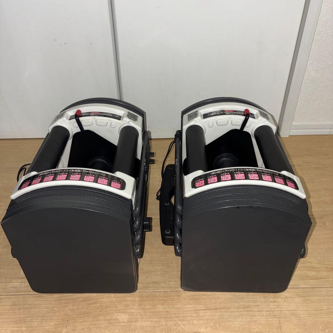 ①FIELDOOR 可変式 クイックダンベル ブロックダンベル 22kg