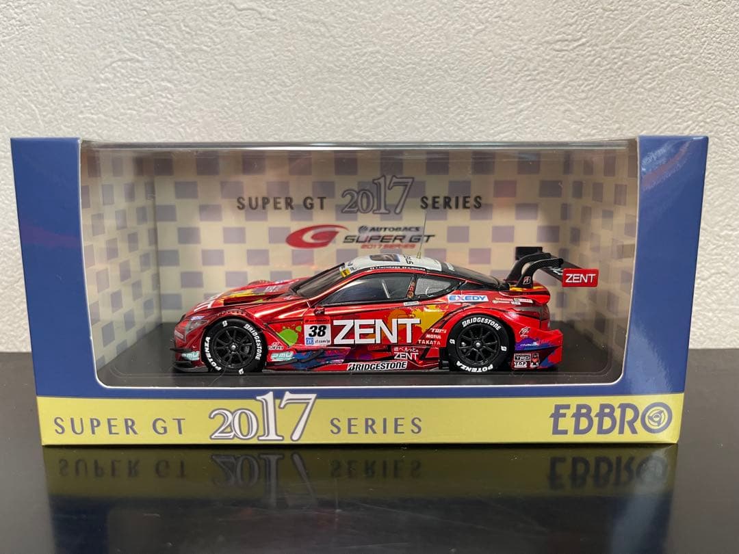 自動車 EBBRO SUPER GT 2017 ZENT CERUMO LC500