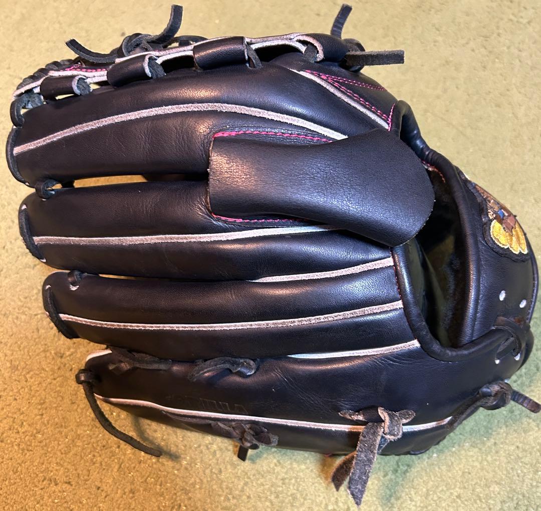 【極上・当たり個体】ごりら印 投手用グローブ ベースマン別注SKR型
