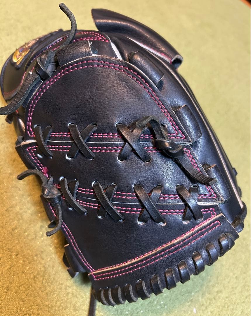 【極上・当たり個体】ごりら印 投手用グローブ ベースマン別注SKR型