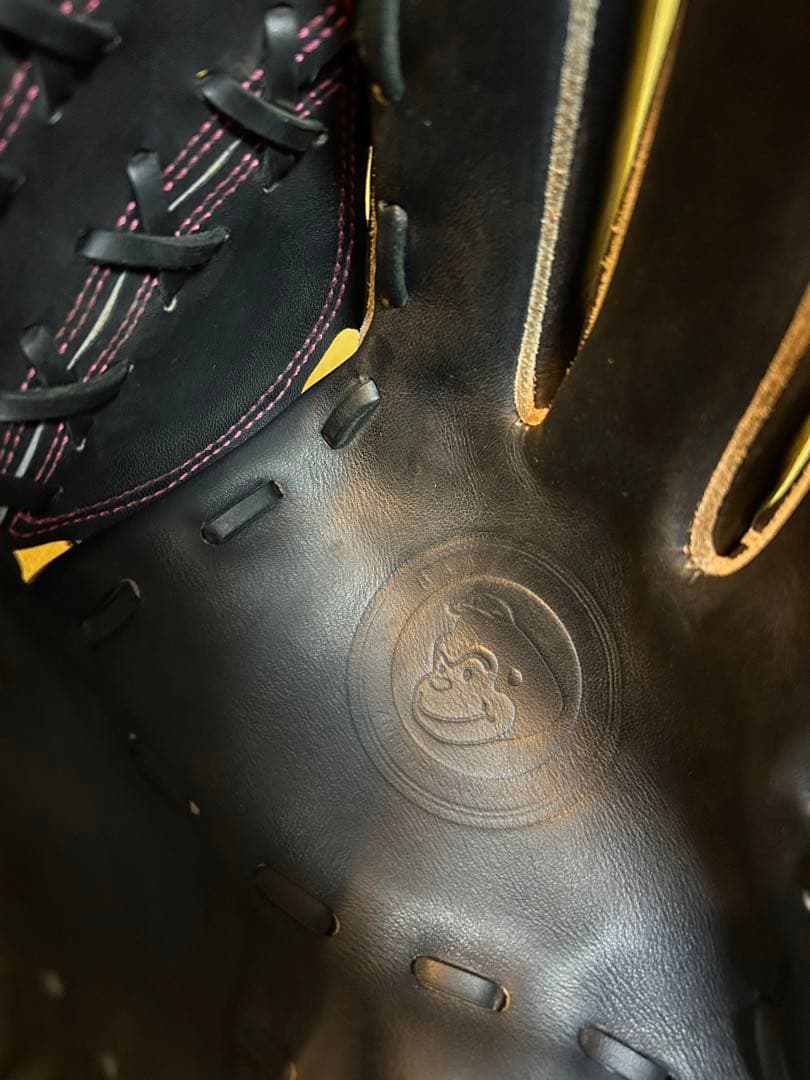 【極上・当たり個体】ごりら印 投手用グローブ ベースマン別注SKR型