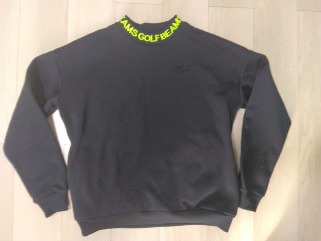 BEAMS GOLF モックネック　裏フリース トレーナー M