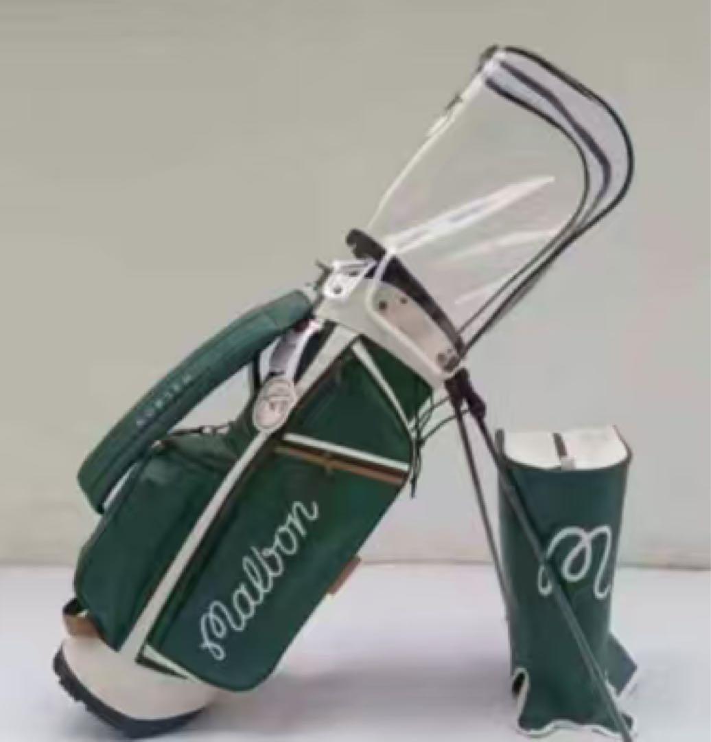 malbon golf マルボンゴルフ キャディバッグ カバン グリーン