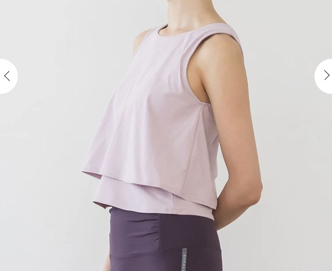 き*こ様 【SUKALA】カップ付きフレアタンクトップ　Mサイズ　新品未使用