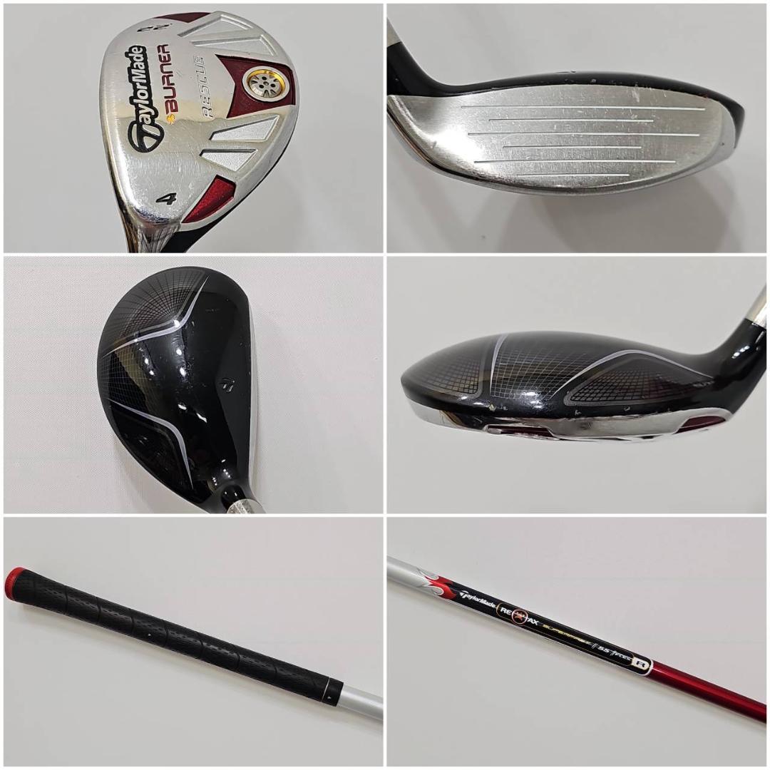 【レフティ】メンズ左利き初心者　テーラーメイド　ゴルフクラブセット　K-2404