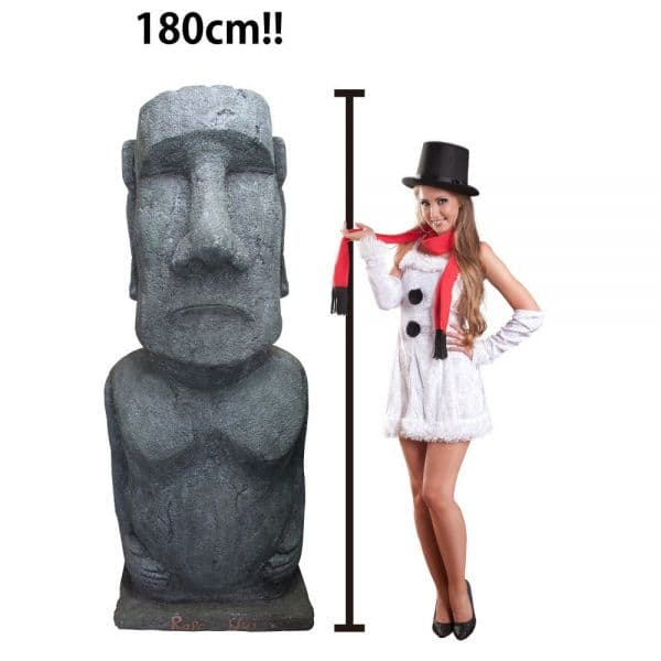 ジャイアントモアイ像  置物 巨大 フィギュア オブジェ 180cm