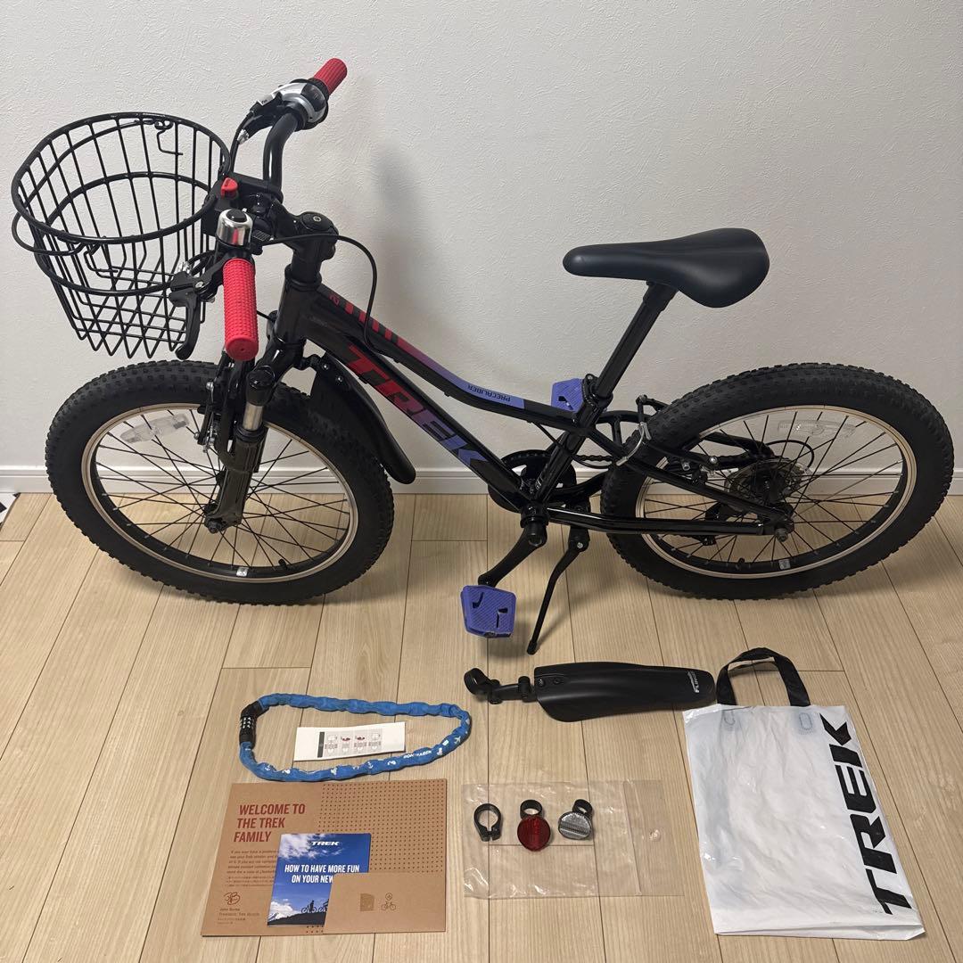 トレック　『PRECALIBER 20』　ブラック/パープル