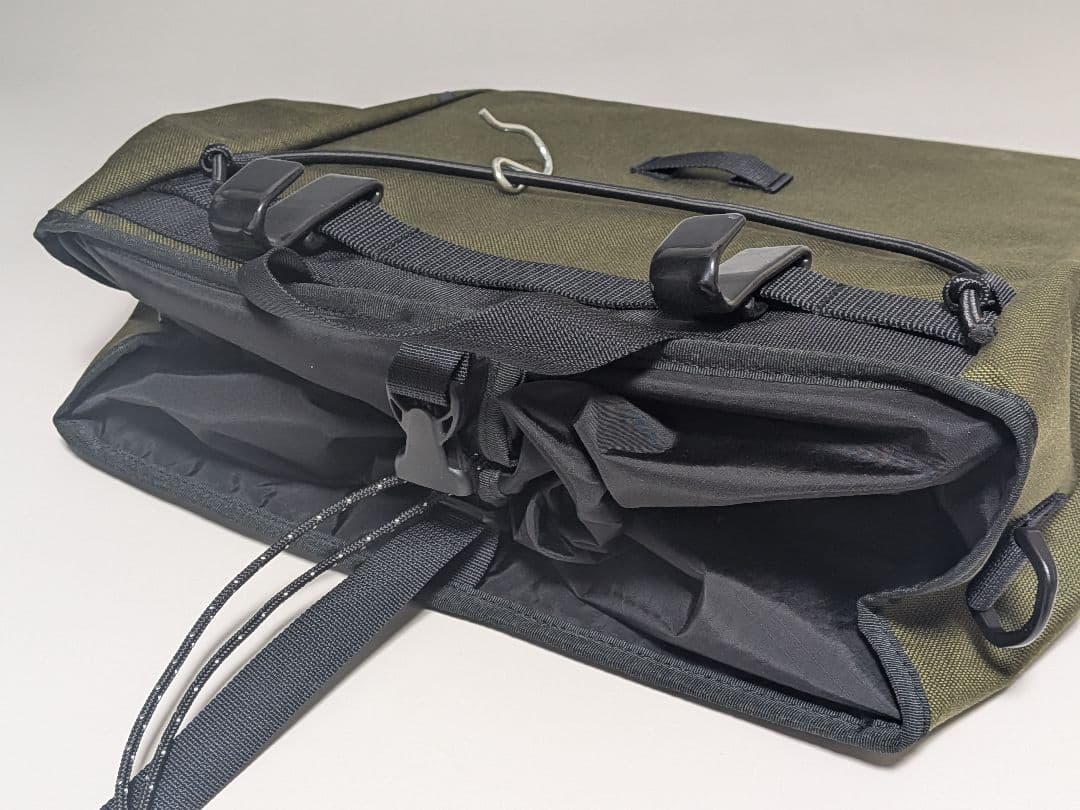 アクセサリー BLUE LUG grocery pannier (olive)