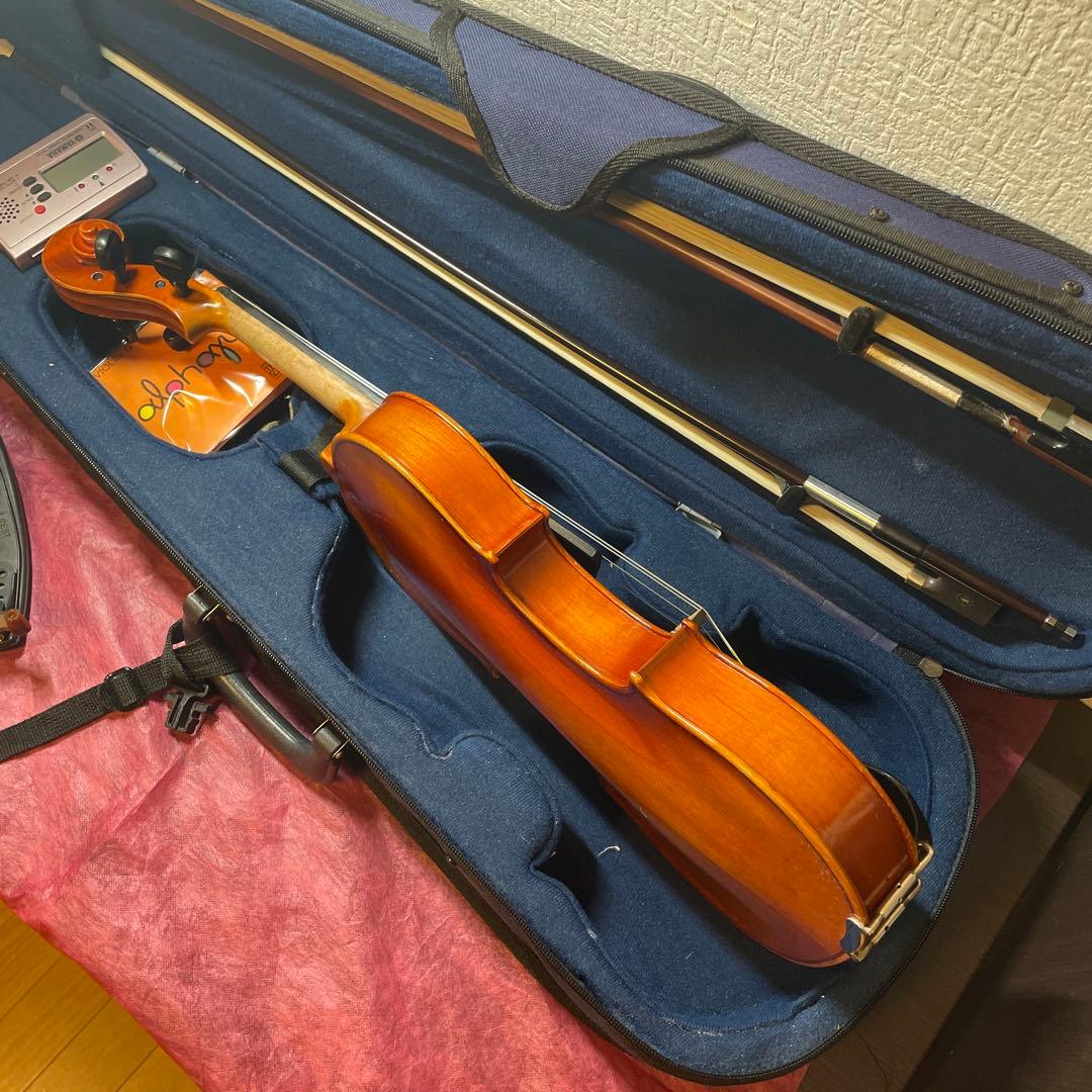 モ*ン様 SUZUKI 鈴木バイオリン 2001年製 No.200 4/4 付属
