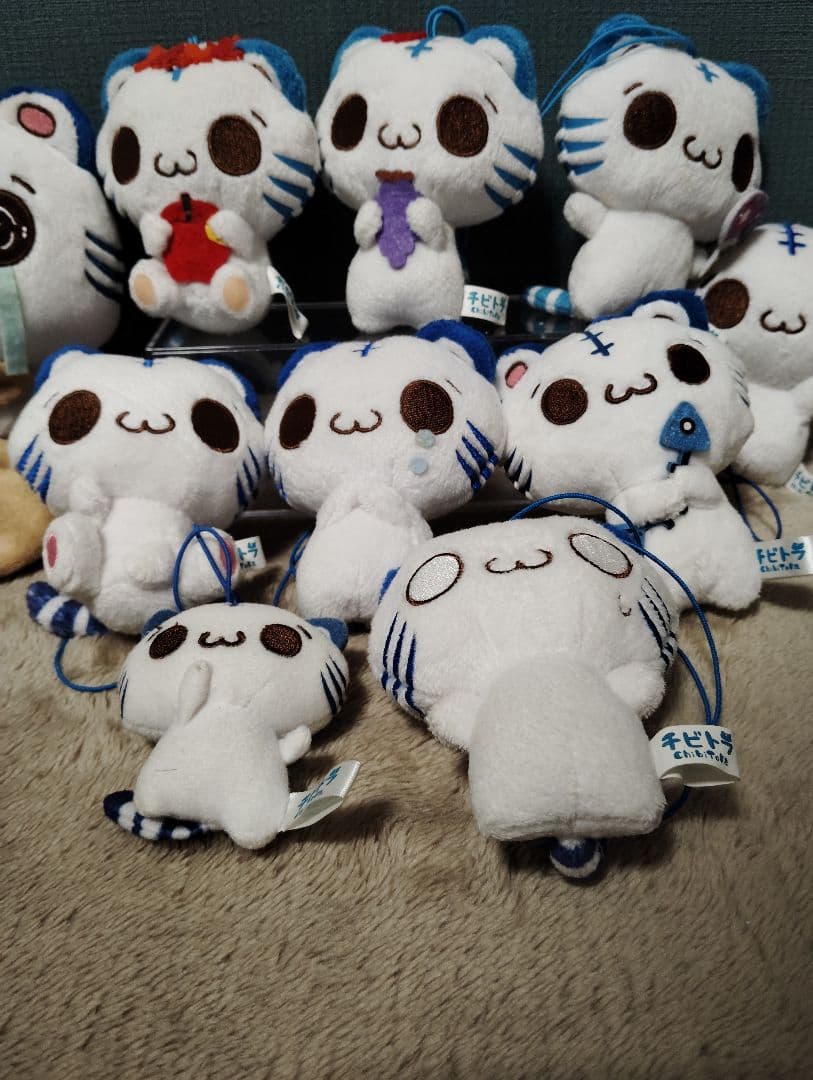 レア　チビトラ　ぬいぐるみ　まとめ売り　秋　夏　白目　涙　マスコット