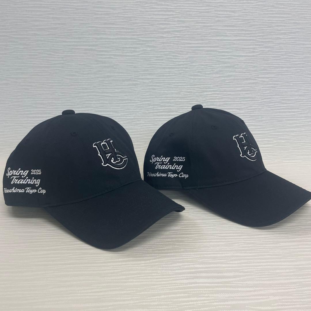 広島東洋カープ　2025年Spring Trainingキャップ※２個セット