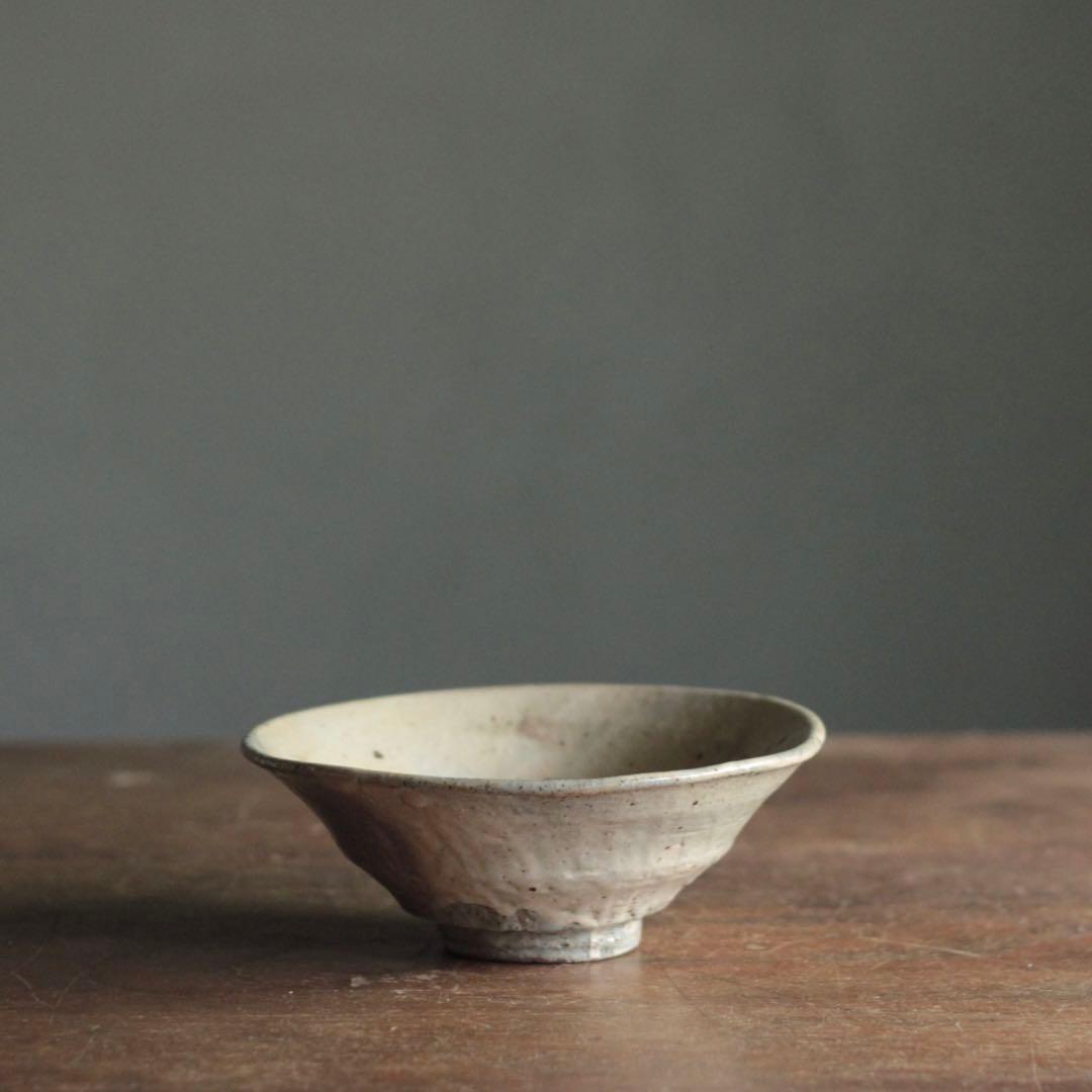 刷毛目 茶碗 無地刷毛目 茶道具 古道具 アンティーク