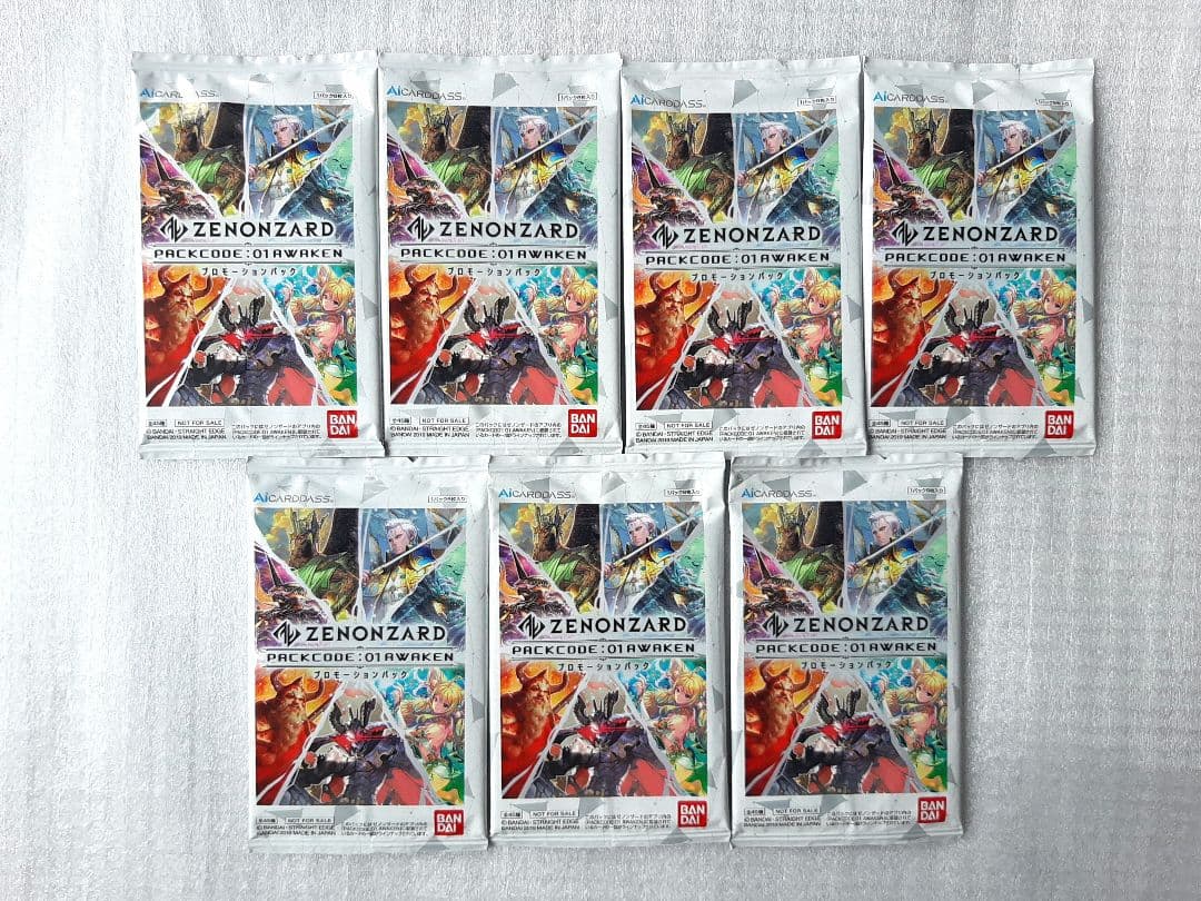 ゼノンザード プロモーションパック 7点