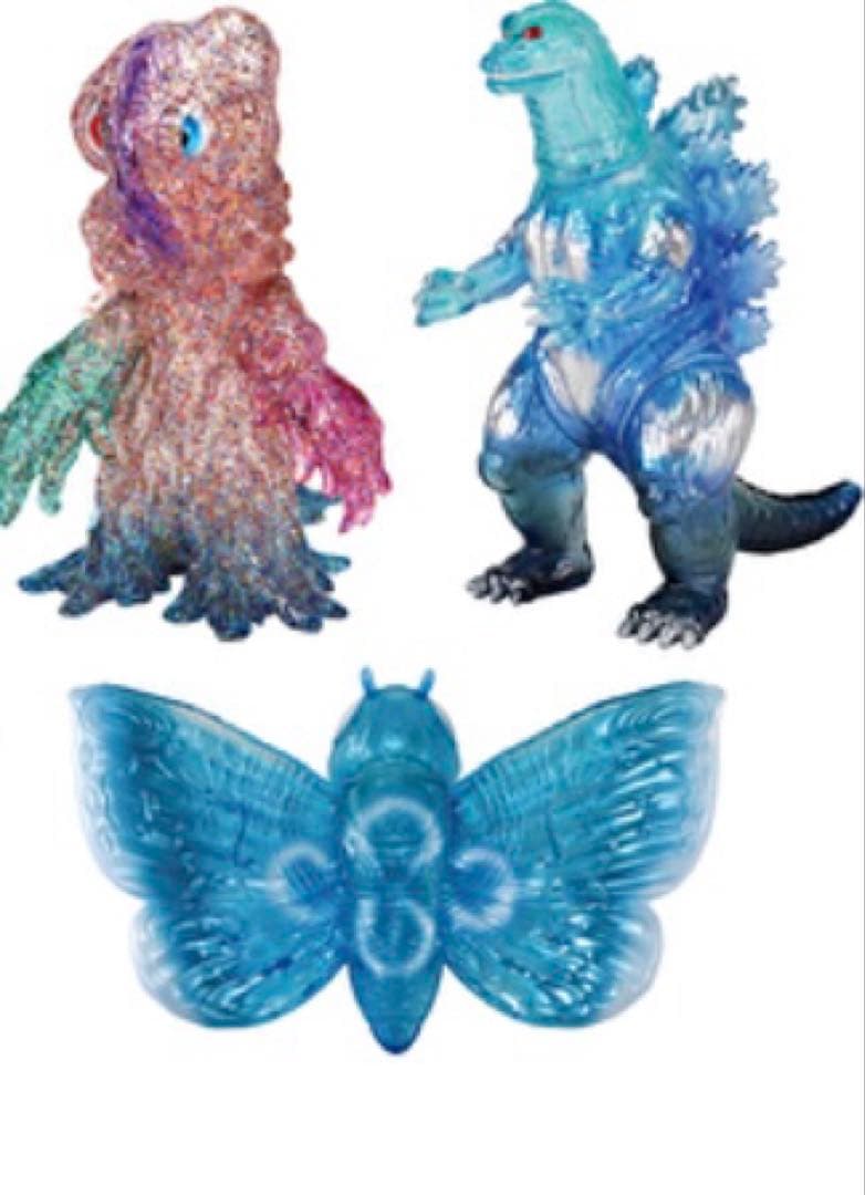 おまけ付き 新江ノ島水族館限定 ゴジラvs江ノ島 ソフビ ヘドラ モスラ