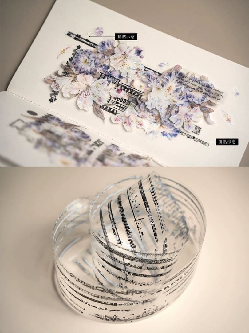 Hoshi奶芙《第七感》海外マスキングテープ　マステ 【2678】