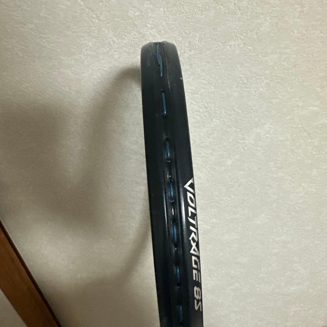 VOLTRAGE 8s軟式テニスラケット 黒/青