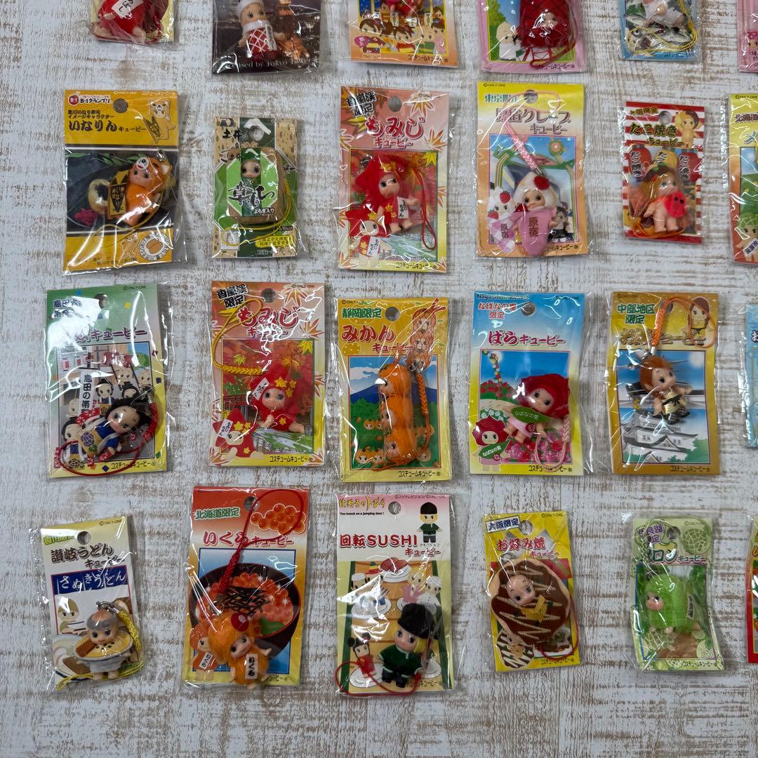 ご当地キューピー　ストラップ　キューピー　150個　まとめ売り