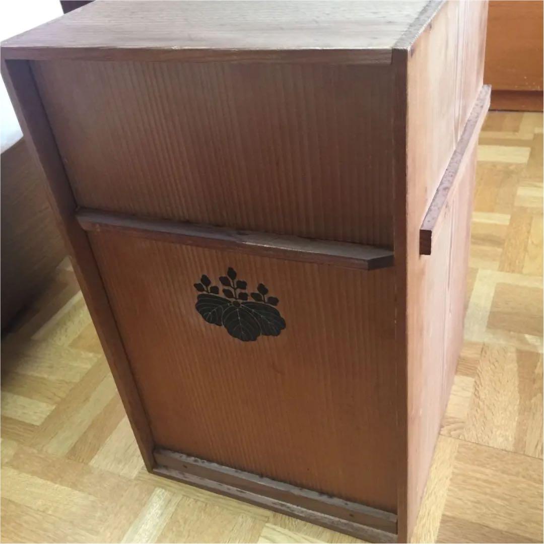 【新品未使用】お重箱 二段蓋つき 2セット アンティーク 漆塗り 古美術 茶道具