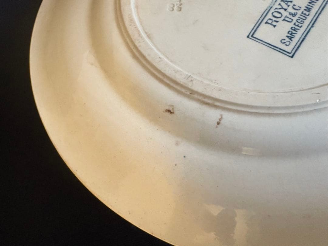 希少 サルグミンヌ窯 ROYAT ソーシエール フランス アンティーク