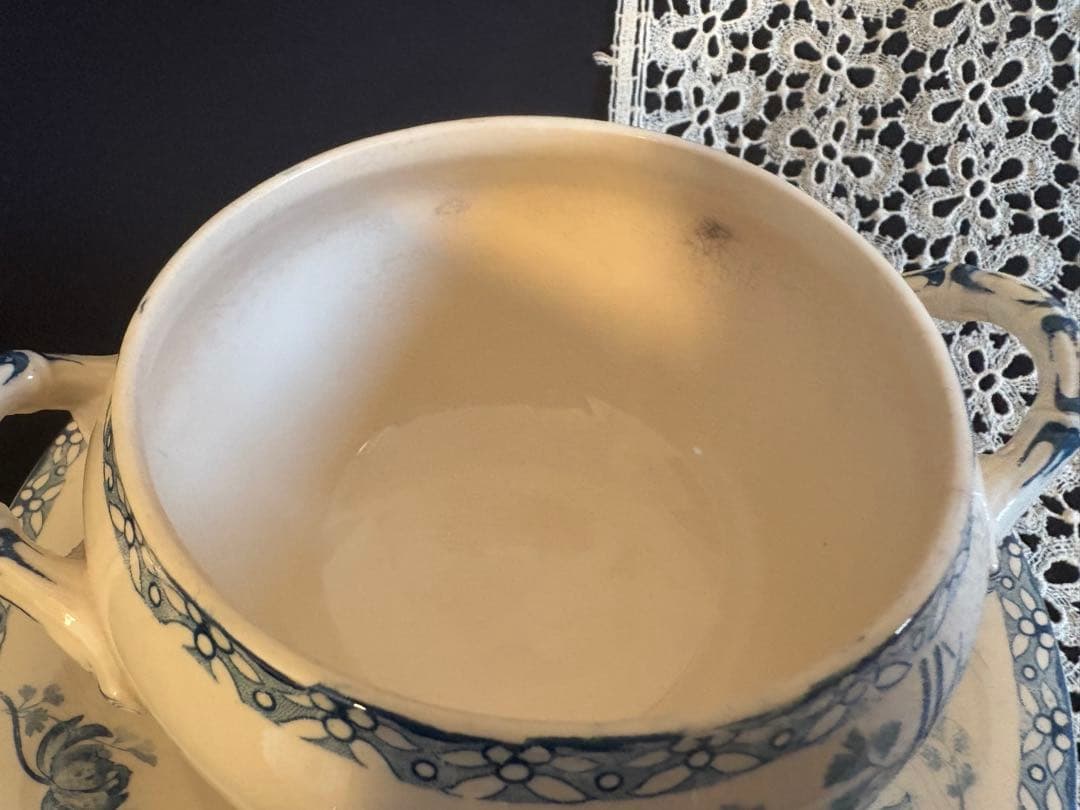 希少 サルグミンヌ窯 ROYAT ソーシエール フランス アンティーク