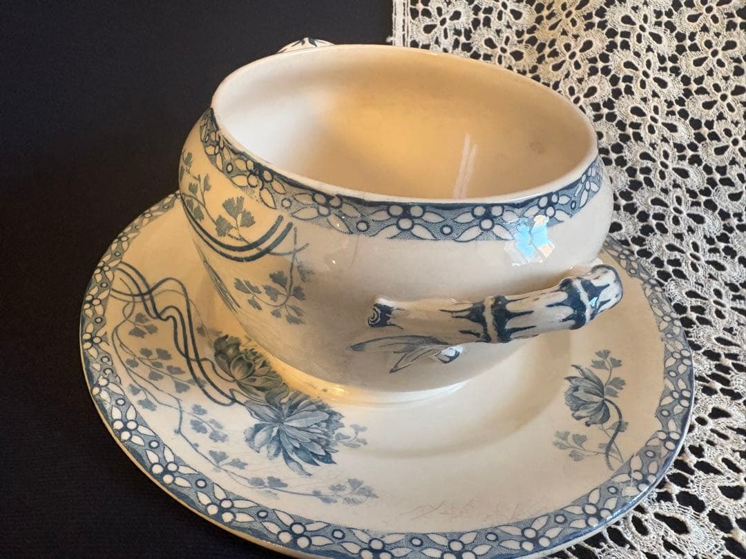 希少 サルグミンヌ窯 ROYAT ソーシエール フランス アンティーク