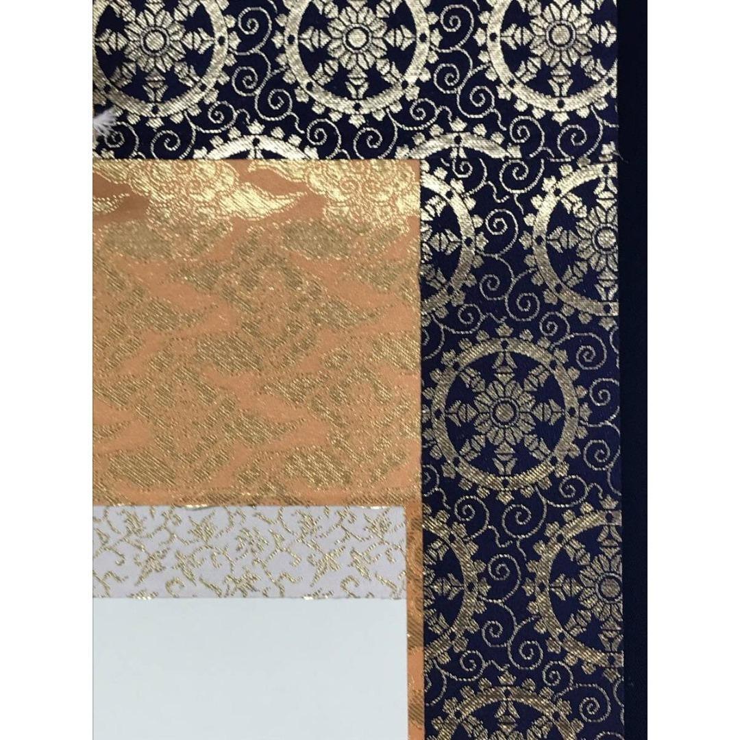 真作/高畠周峰/観音図/蓮/仏掛軸/掛軸☆宝船☆AK-613