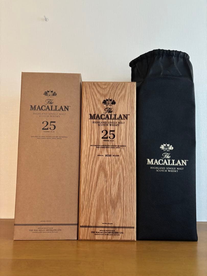 ザ・マッカラン25年シェリーオーク43%700ml2021年