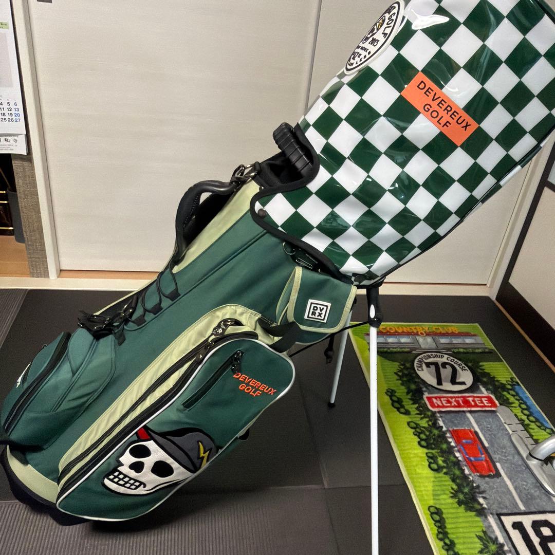 DEVERAUX GOLF キャディバッグ完売品➕ドライバー用ヘッドカバー付き