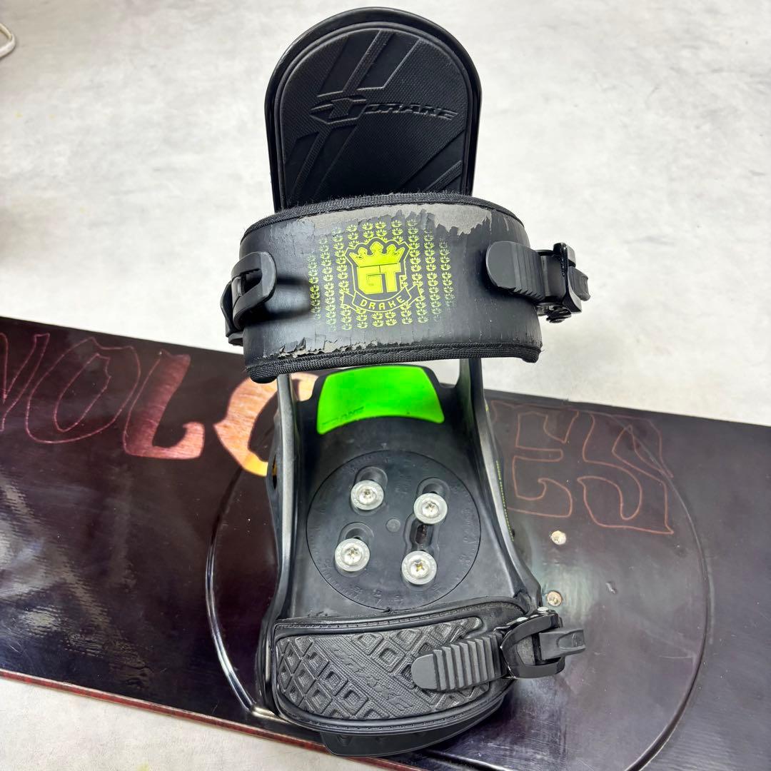 Lib Tech スノーボード 155cm DRAKE ビンディング Lサイズ