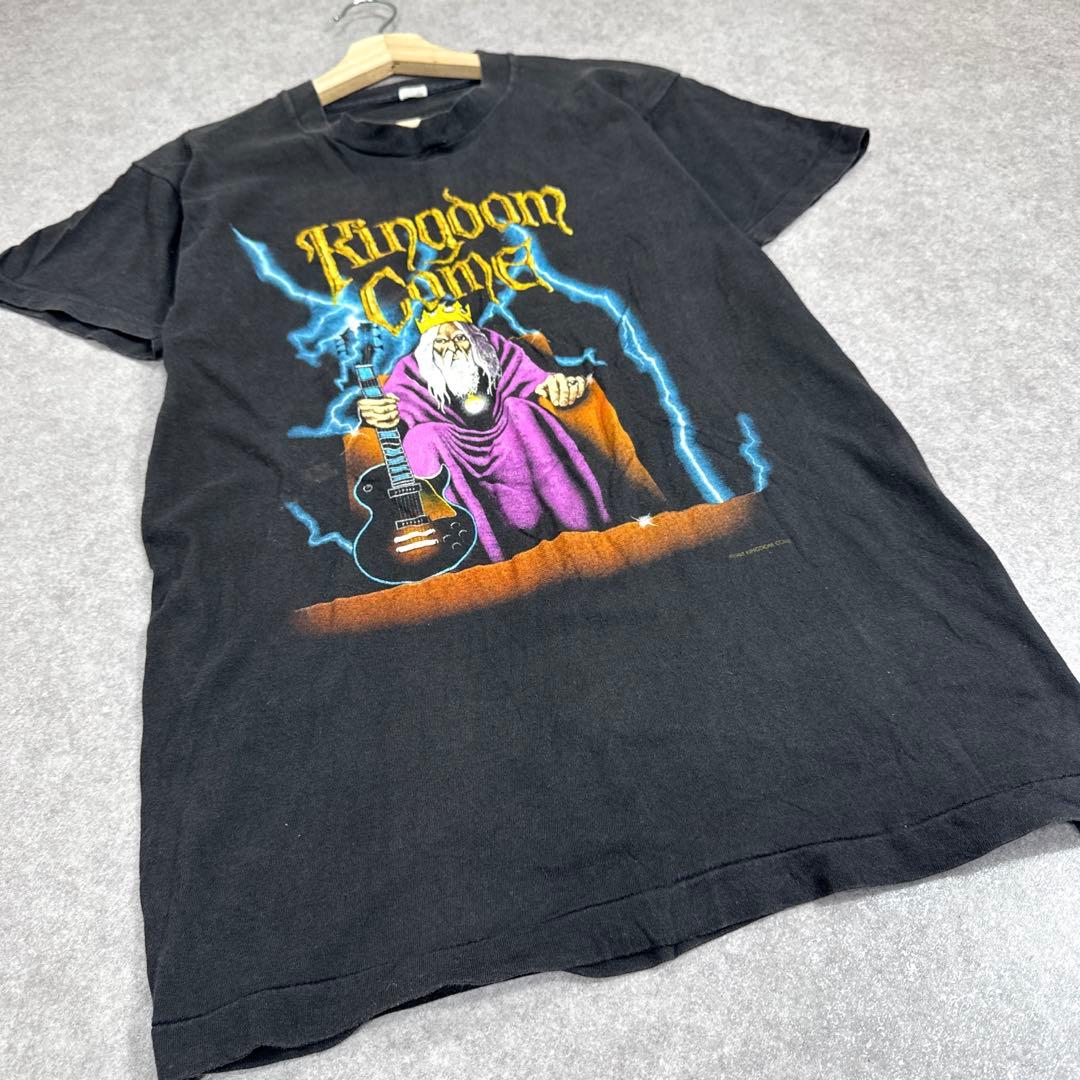 希少 80s Kingdom Come ヴィンテージ バンドTシャツ 当時物 L