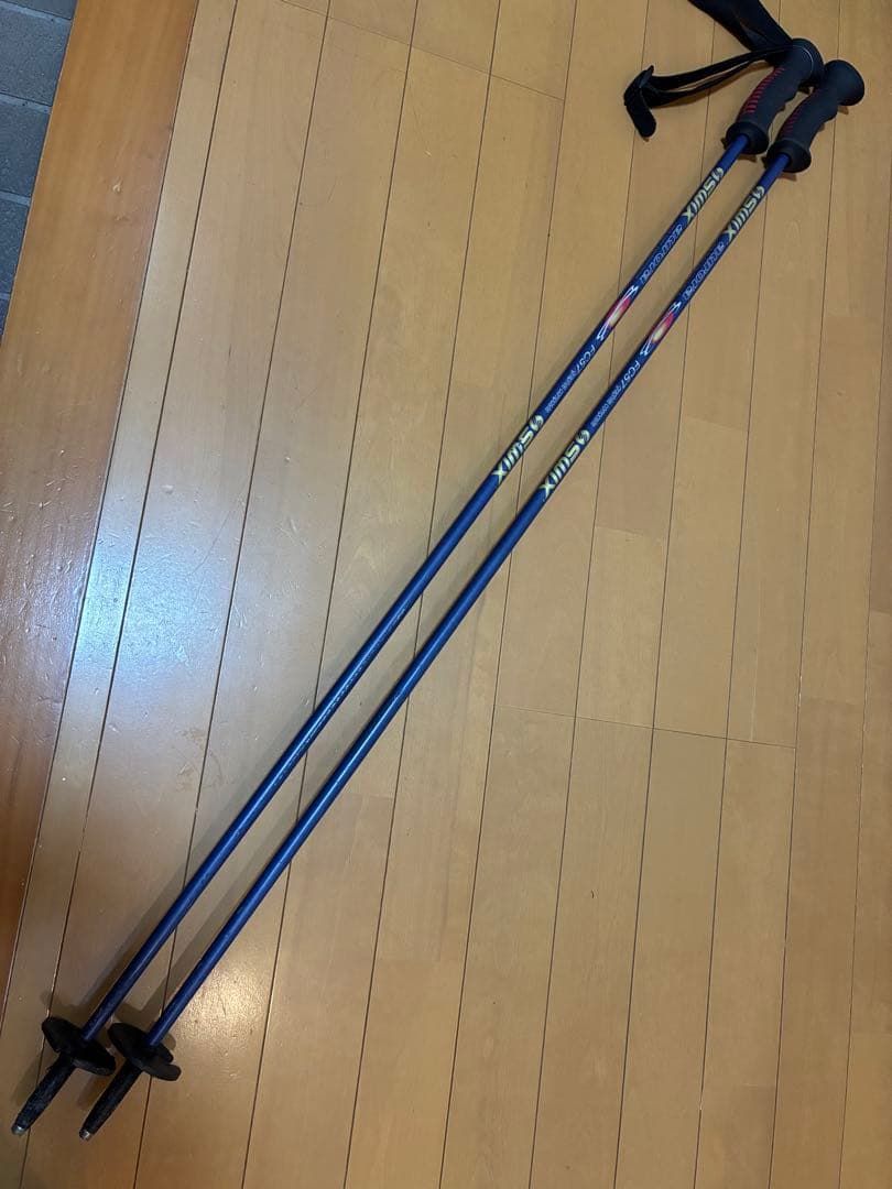美品SWIX AURORA FC157スキーカーボンストック116.5cm