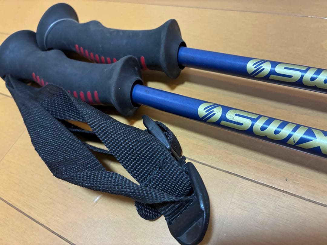 美品SWIX AURORA FC157スキーカーボンストック116.5cm