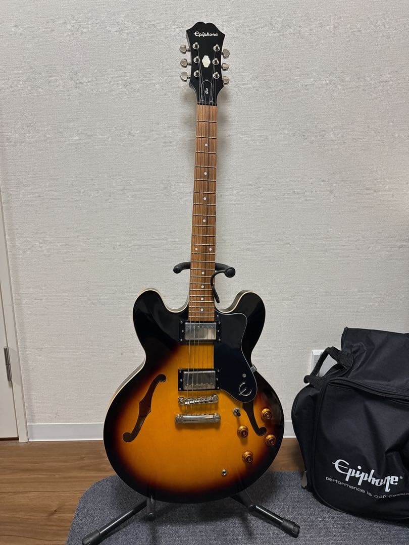 ギター Epiphone Dot Vintage Sunburst