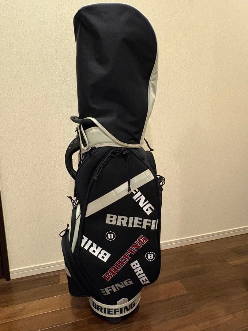 BRIEFING キャディバッグ ブラック　限定品　ほぼ新品