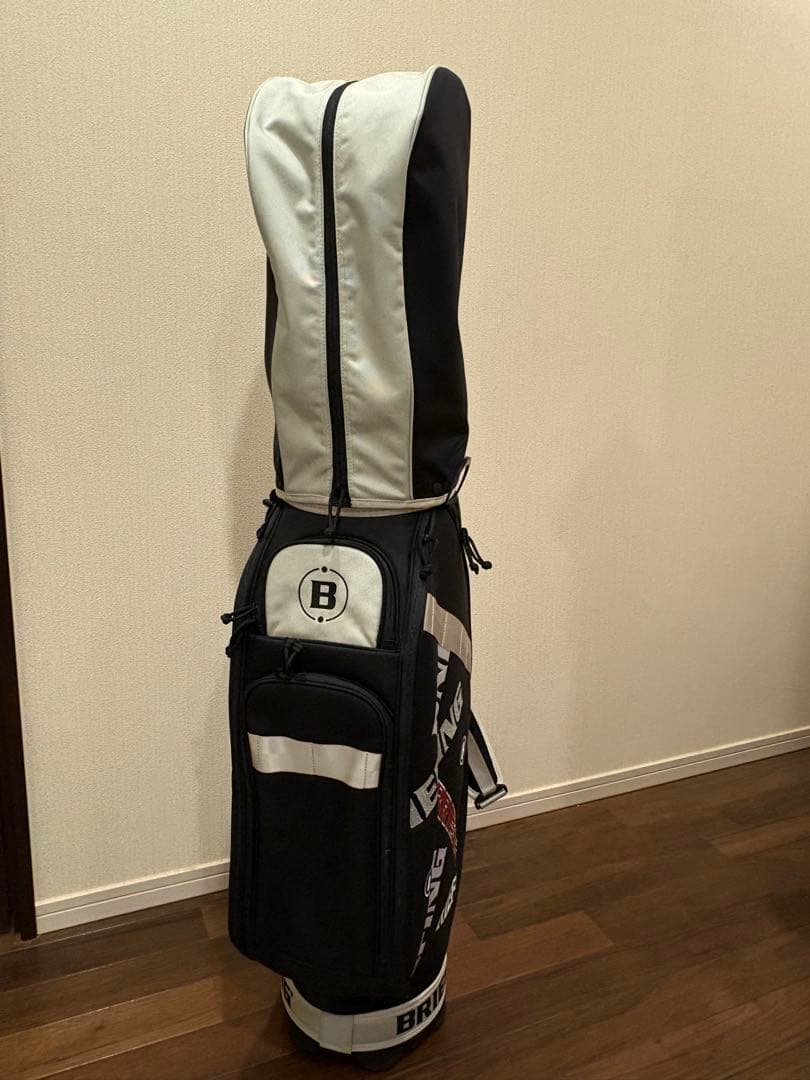BRIEFING キャディバッグ ブラック　限定品　ほぼ新品