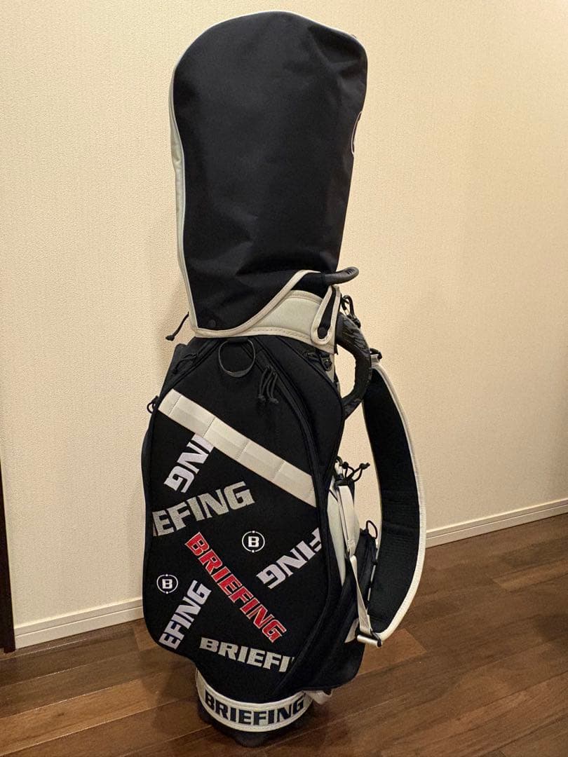 BRIEFING キャディバッグ ブラック　限定品　ほぼ新品