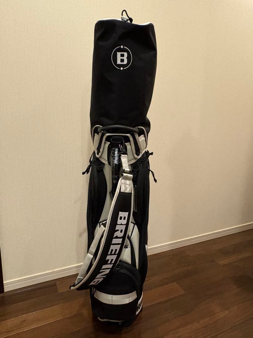 BRIEFING キャディバッグ ブラック　限定品　ほぼ新品