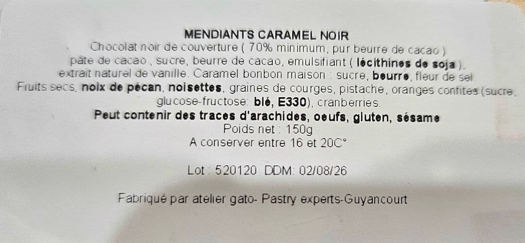 【専用】アトリエガトー マンディアン キャラメル ノワール、レ　計2点