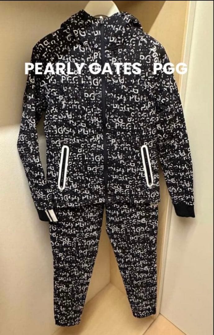 PEARLY GATES ロゴプリント セットアップ