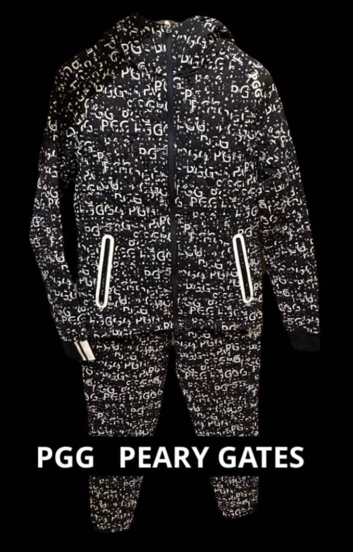 PEARLY GATES ロゴプリント セットアップ