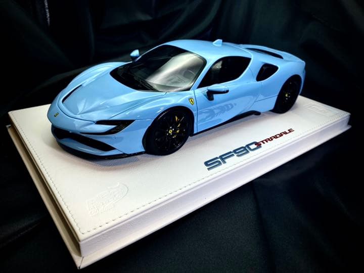 BBR 1/18 SF90 Azzurro La Plata 海外特注