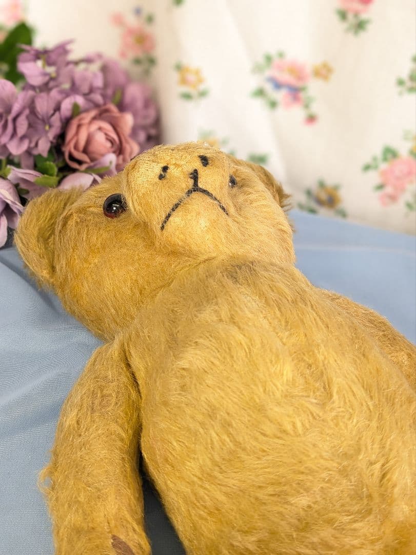 イギリス アンティーク テディベア アンティークベア 40cm