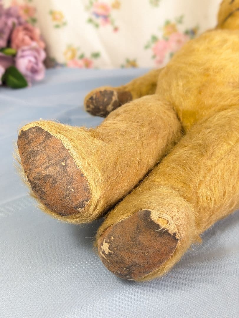 イギリス アンティーク テディベア アンティークベア 40cm