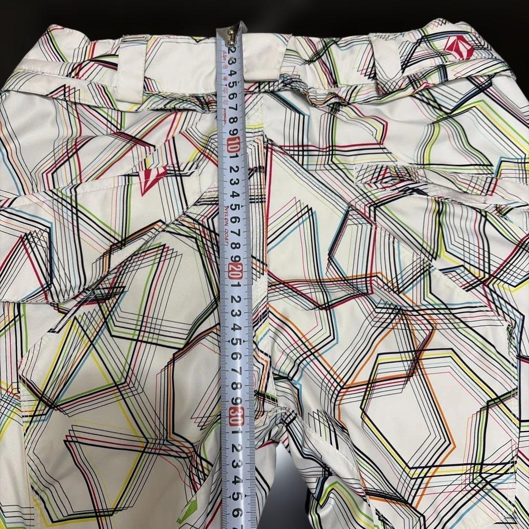 ボルコム スノーボードウェア上下セット M相当 10k Nimbus 紫×総柄