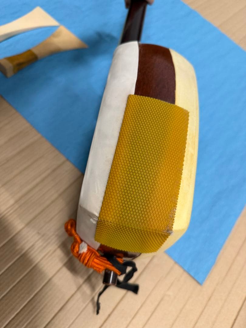 ケース付【美品】津軽三味線 太棹 入門セット合皮　三味線付属品多数　初心者に最適