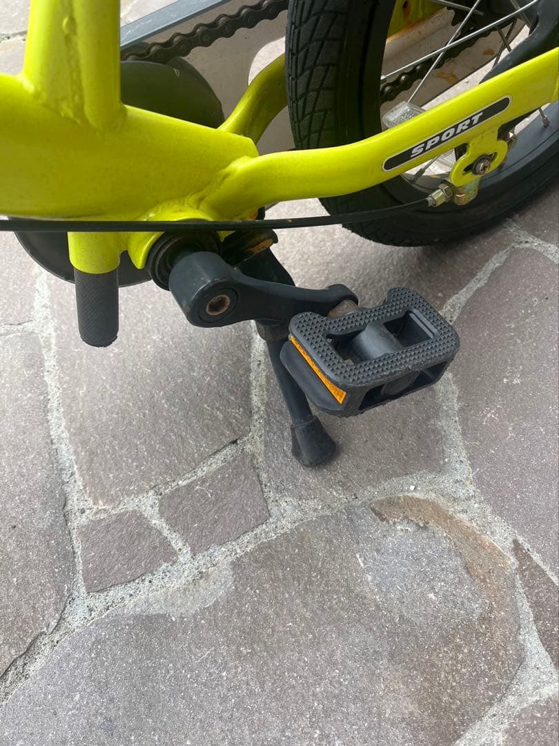 【美品　サビあり】ストライダー14x ブレーキ付　ランニングバイク　スタンド付