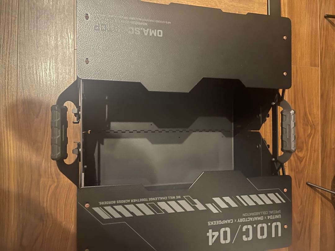 シェルフコンテナ　OMA Factoryカスタム　シェルコンigtテーブル