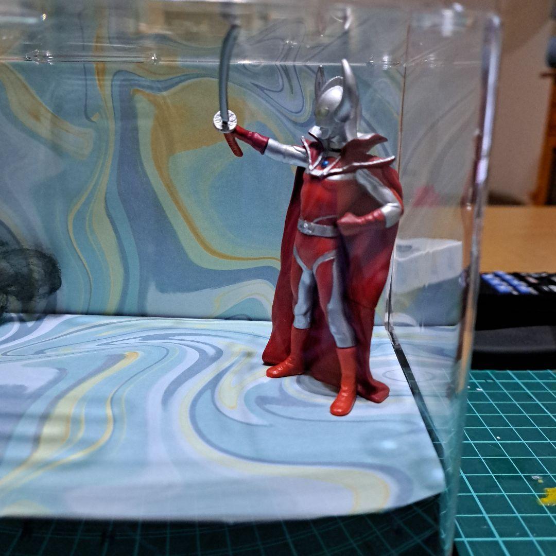 ジオラマ ウルトラの父 対 エンペラ星人