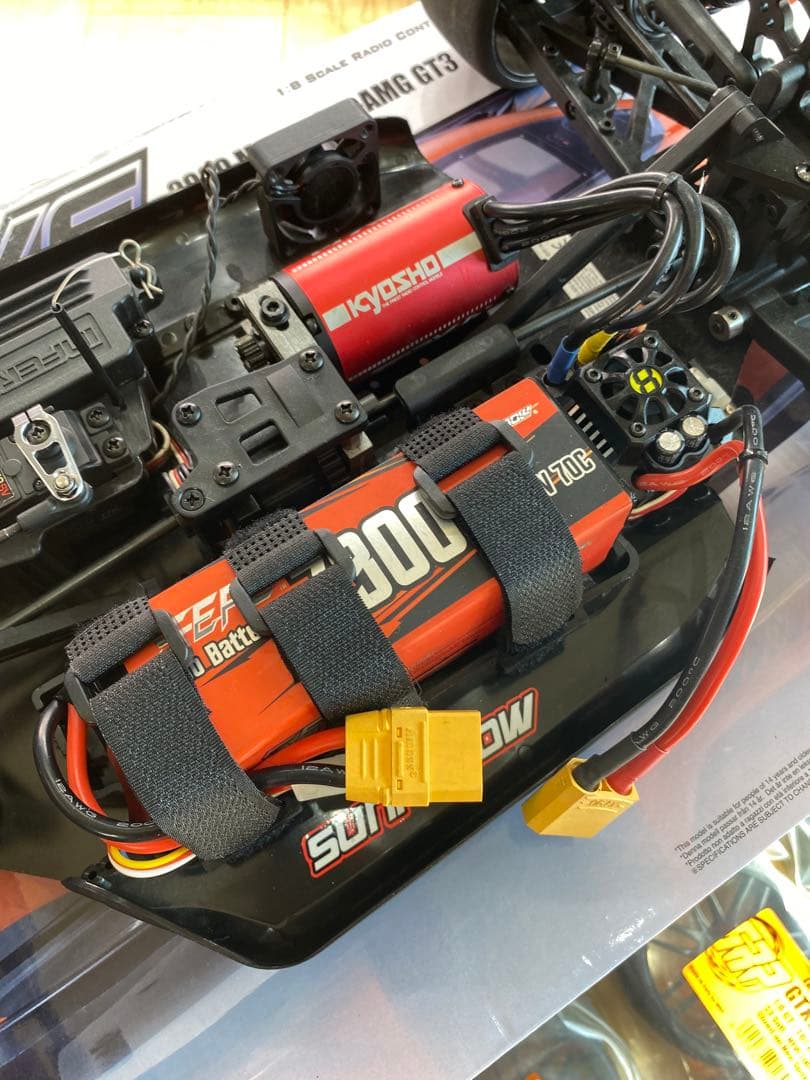 1/8 4WD インファーノGT2 VE AMG GT3 オプションスペア多数