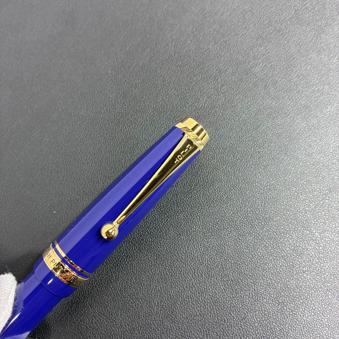 【美品】PILOT 100周年記念 万年筆 ブルー